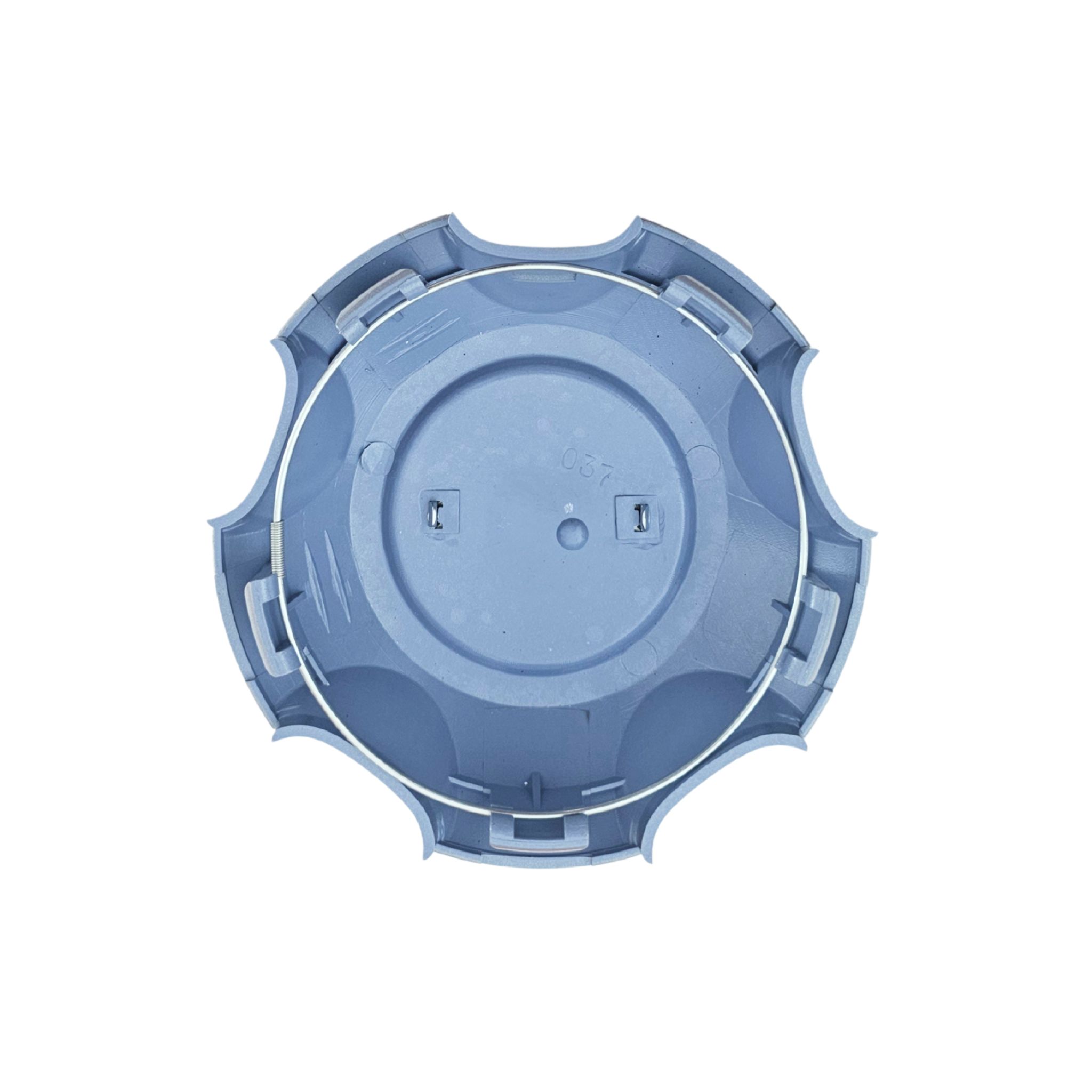 Rear view of Replacement Toyota 4260B60030 wheel centre cap for 2007–2015 Land Cruiser on a white background